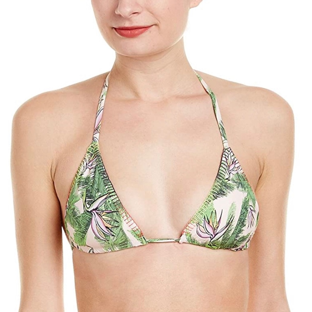 Pilyq Stitched Bermuda Triangle bikini top - Picture 3 of 9